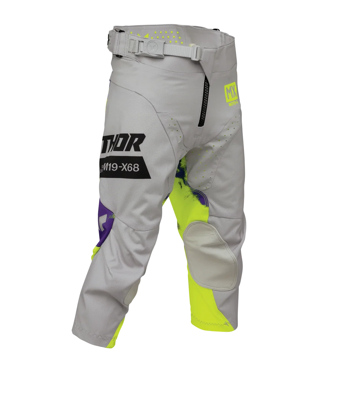 Thor 2026 Launchmode Bleach Grey/Acid Youth Pants - Image 2