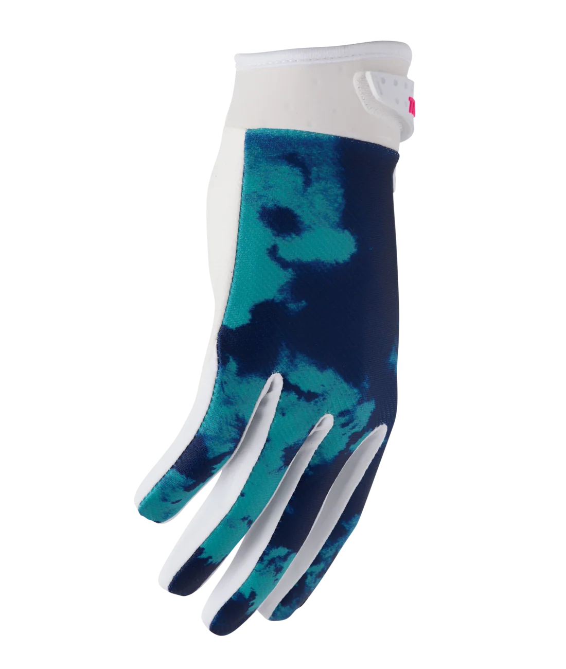 Thor 2026 Launchmode Bleach White/Aqua Gloves - Image 3