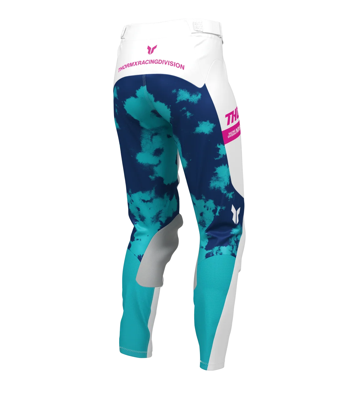 Thor 2026 Launchmode Bleach White/Aqua Womens Pants - Image 4