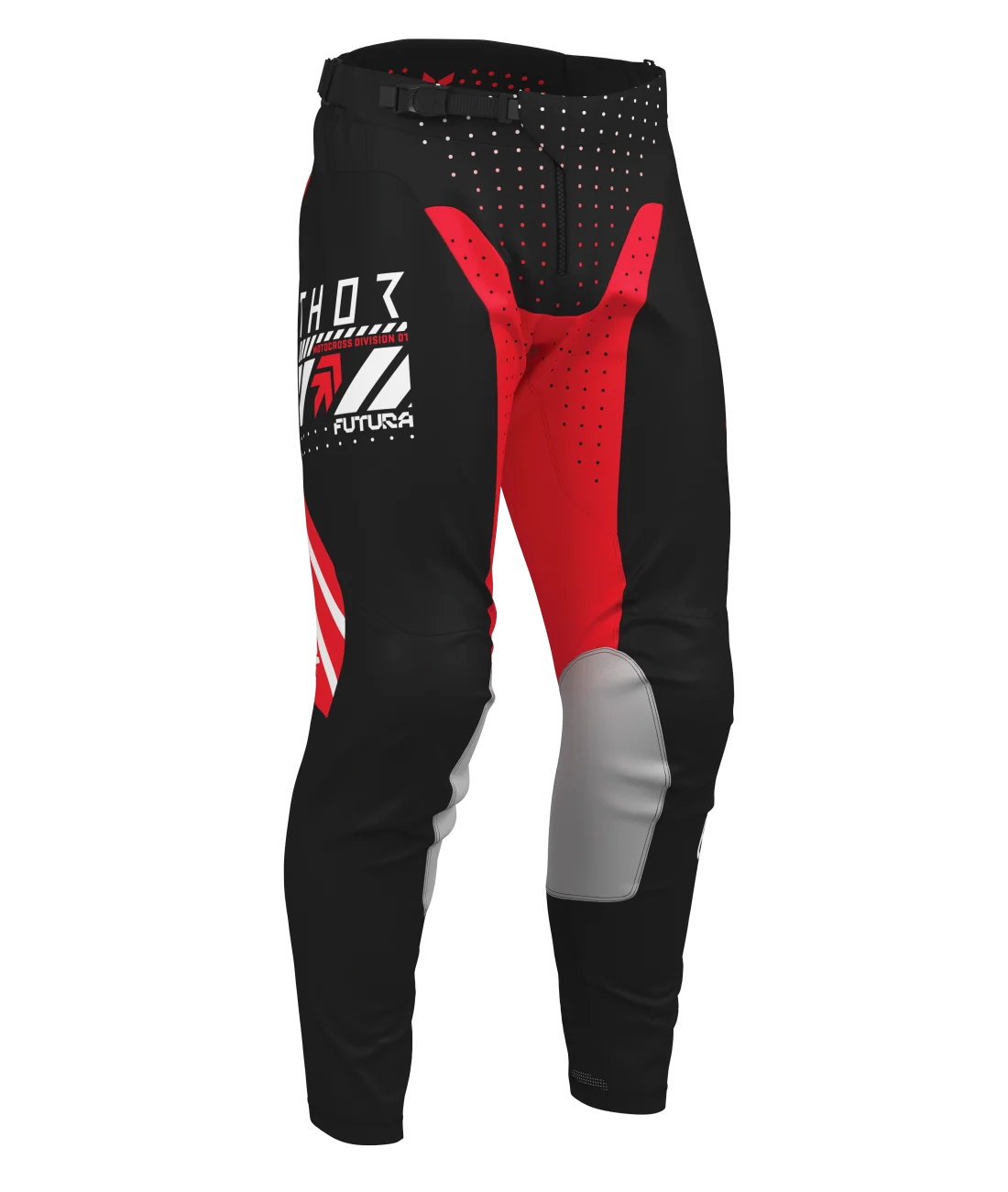 Thor 2026 Launchmode Futura Black/Red Pants - Image 2