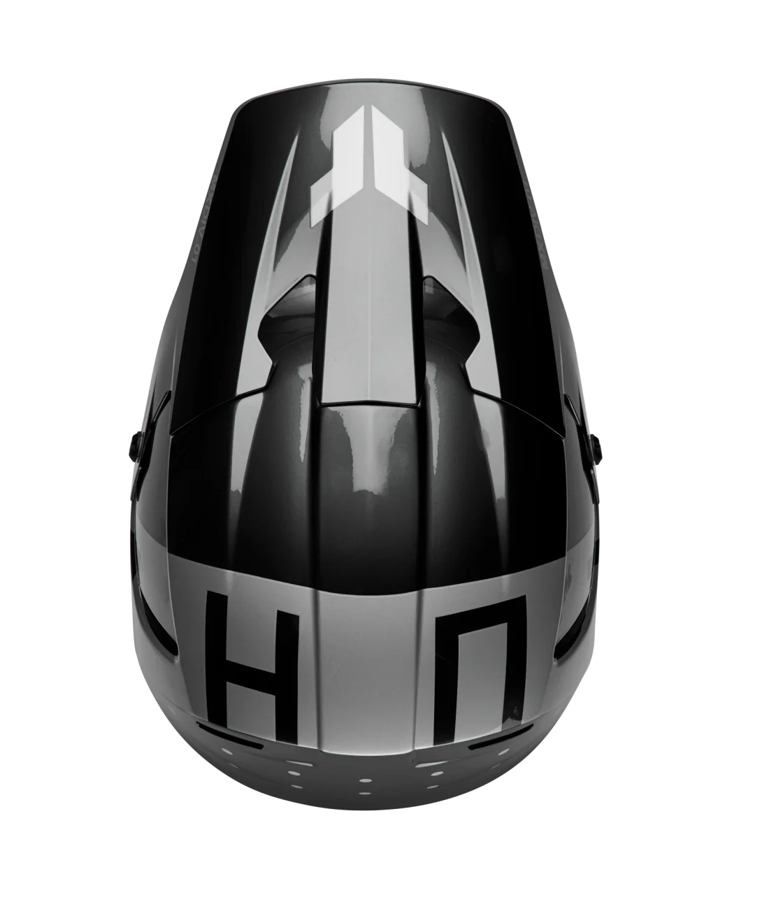 Thor 2026 Reflex Sport Rogue Gloss Charcoal/Silver Helmet - Image 4