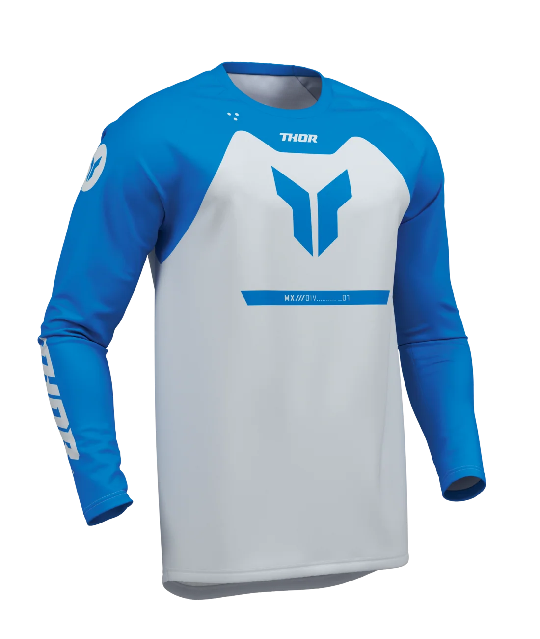 Thor 2026 Ridemode Menace Blue Youth Jersey - Image 2