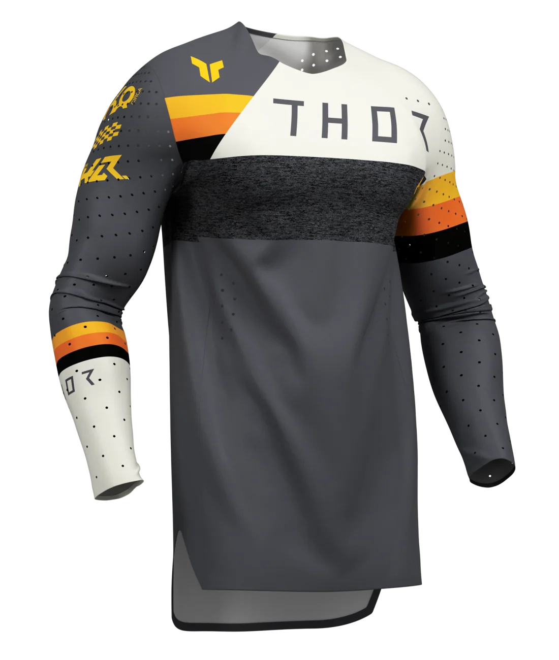 Thor 2026 Sportmode League Charcoal/White Jersey - Image 2