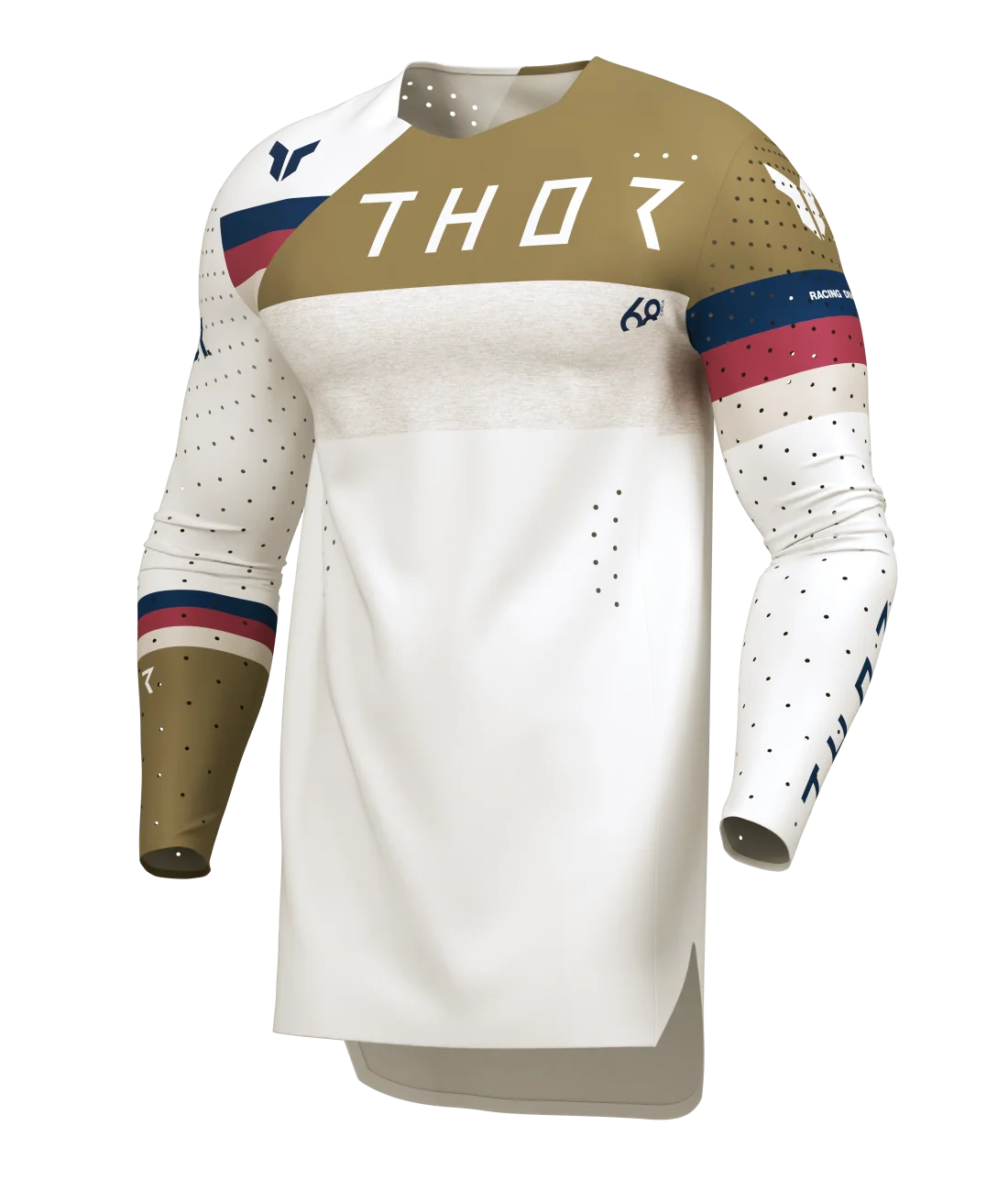 Thor 2026 Sportmode League White/Copper Jersey