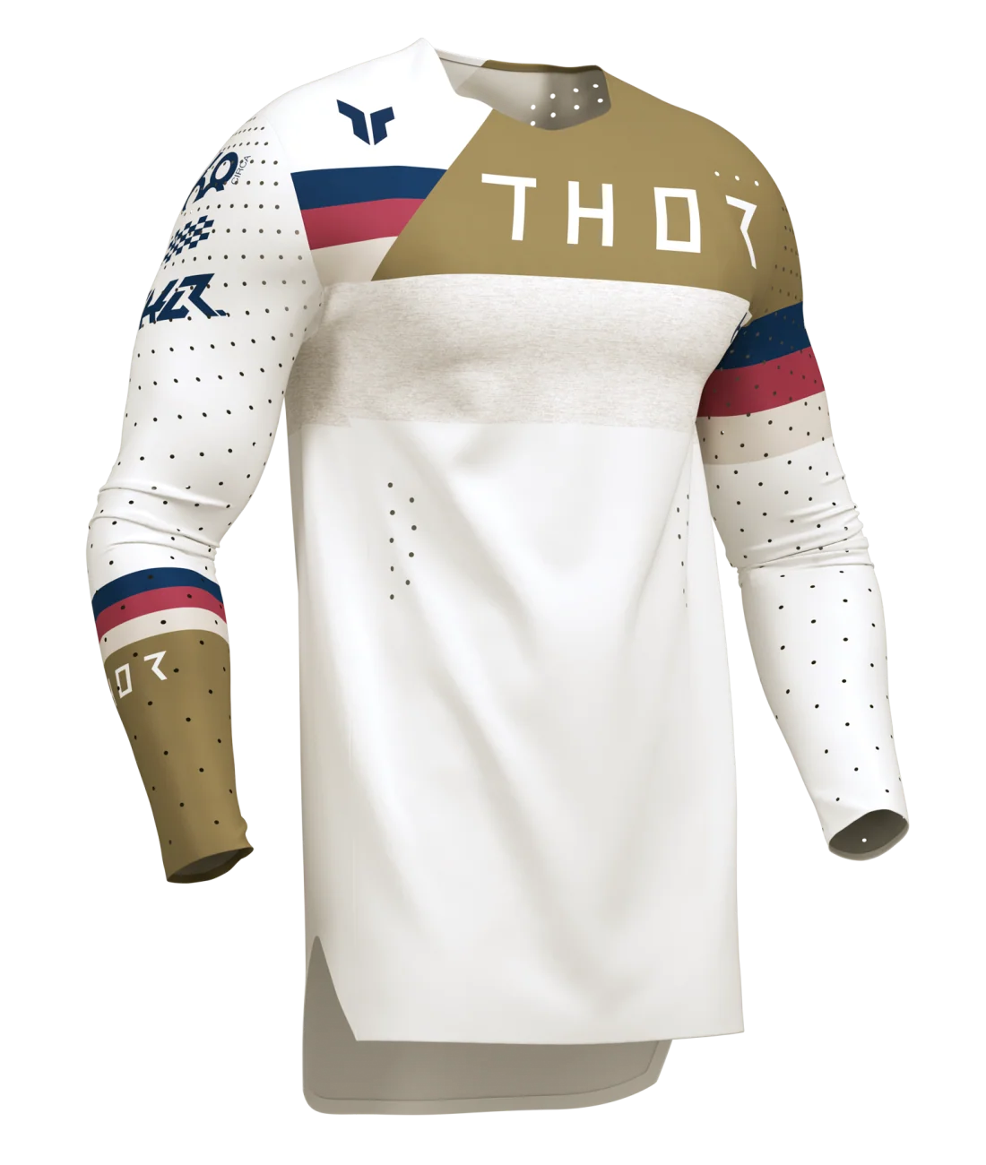 Thor 2026 Sportmode League White/Copper Jersey - Image 2