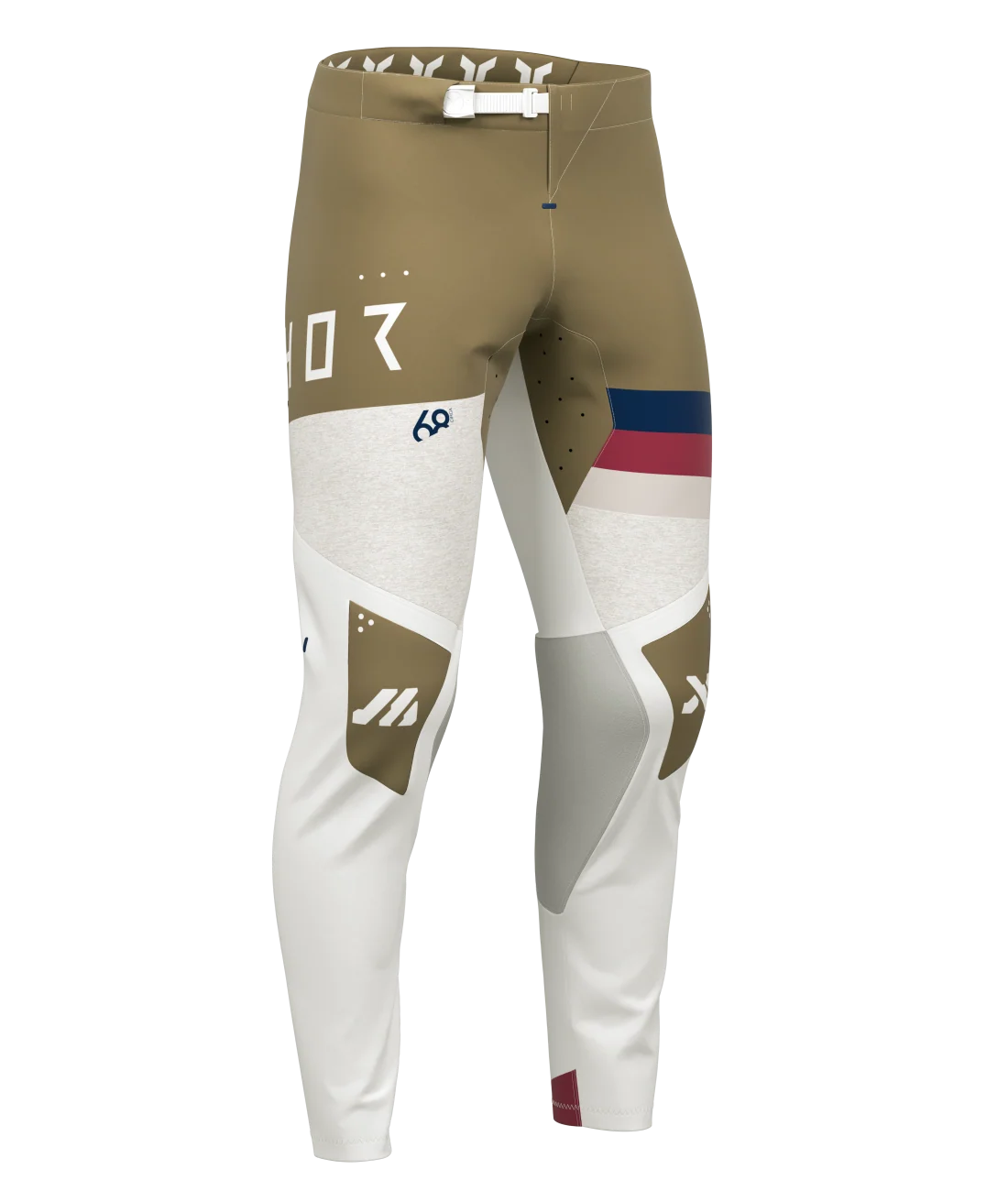 Thor 2026 Sportmode League White/Copper Pants - Image 2