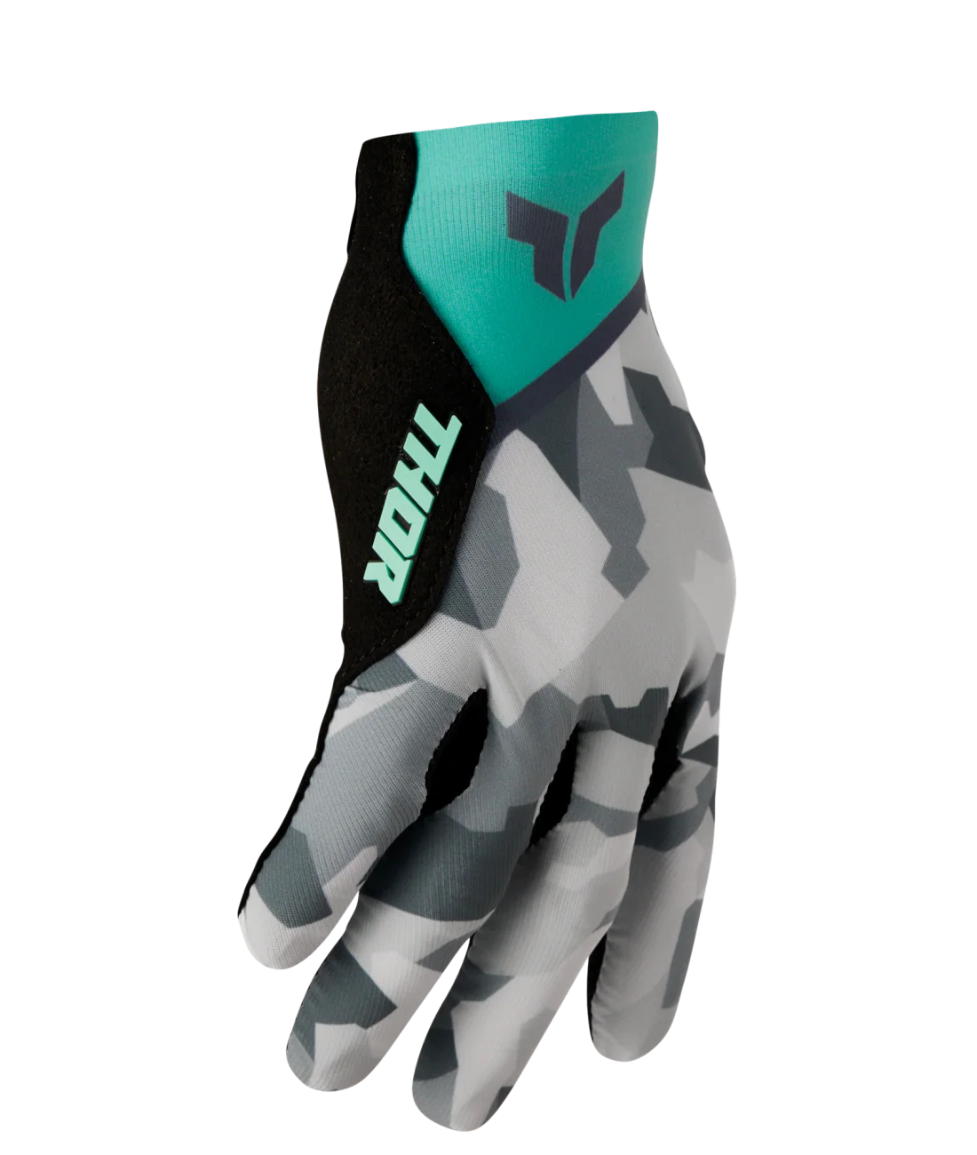 Thor 2026 Sportmode Shadow Teal Womens Gloves - Image 2