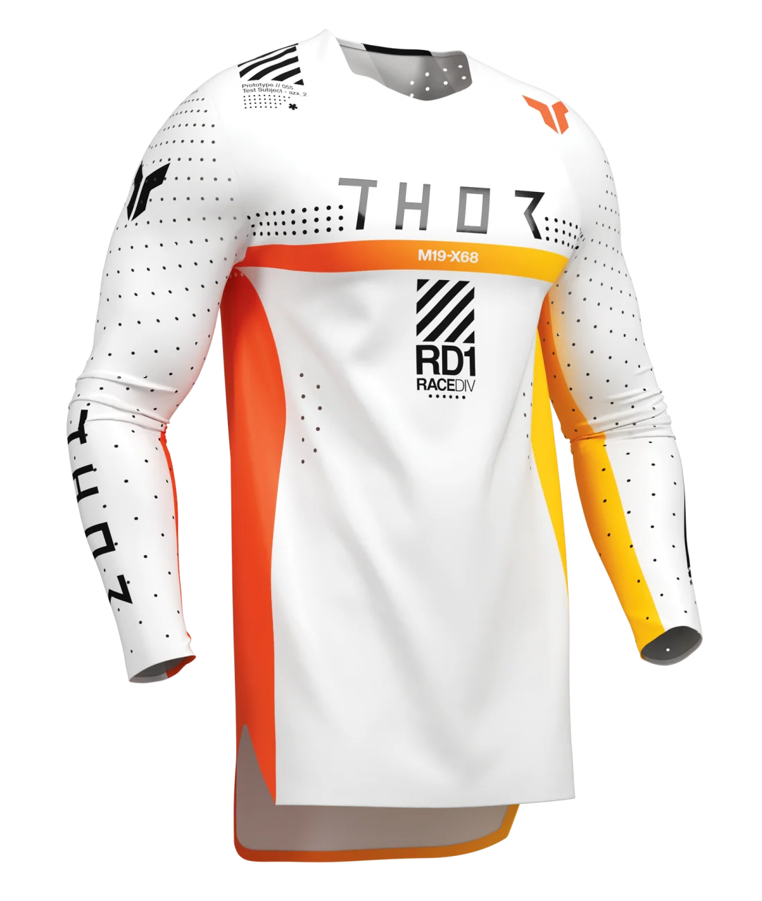 Thor 2026 Sportmode Synth White Jersey - Image 2