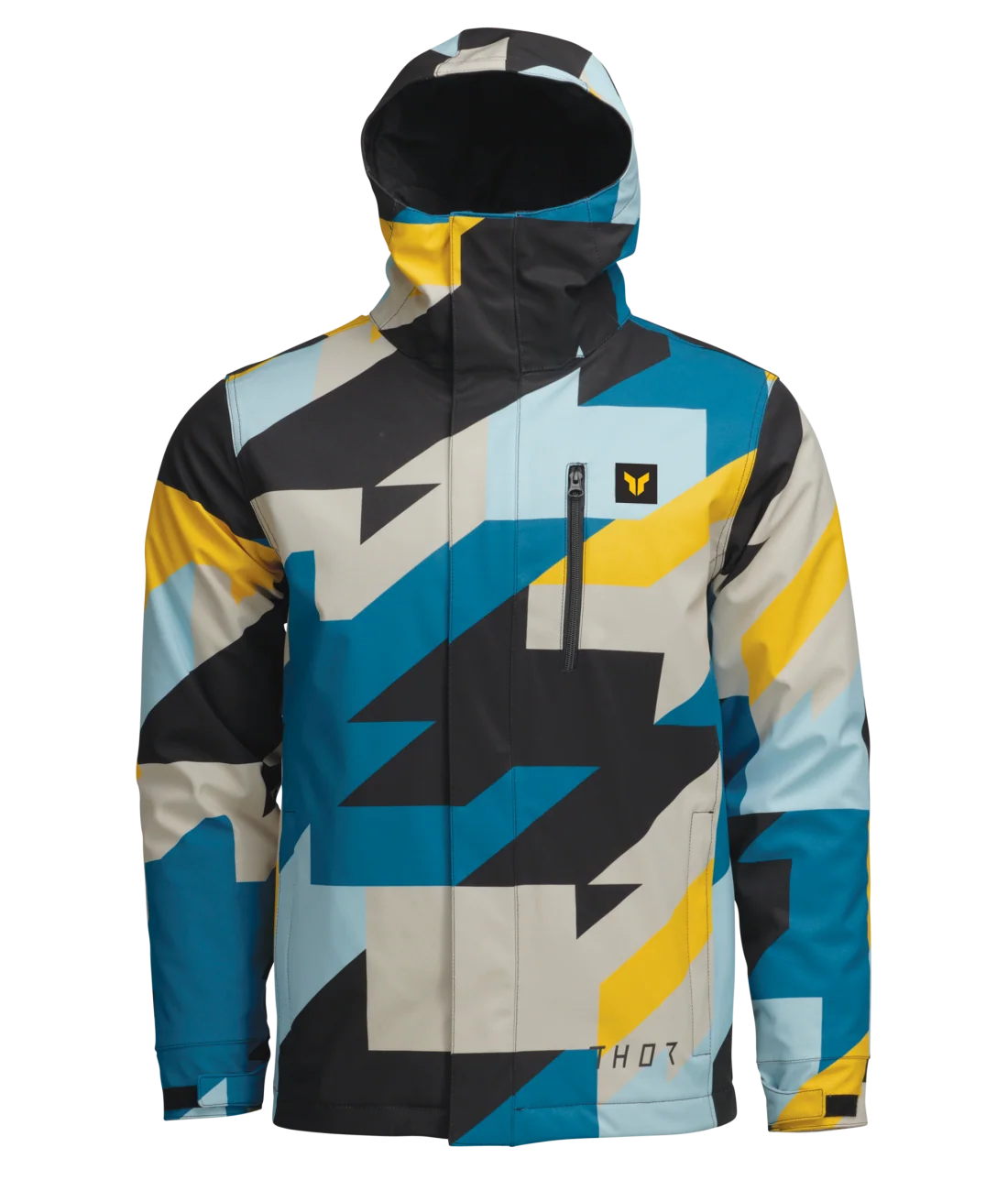 Thor 2026 Tour Brave Blue/Yellow Heavyweight Jacket - Image 3
