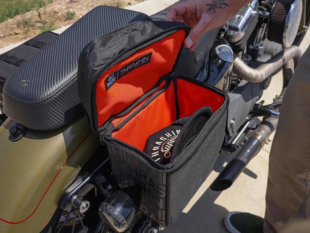 Thrashin Supply TS-TSB-0019 Mini Essential Saddlebags - Image 4