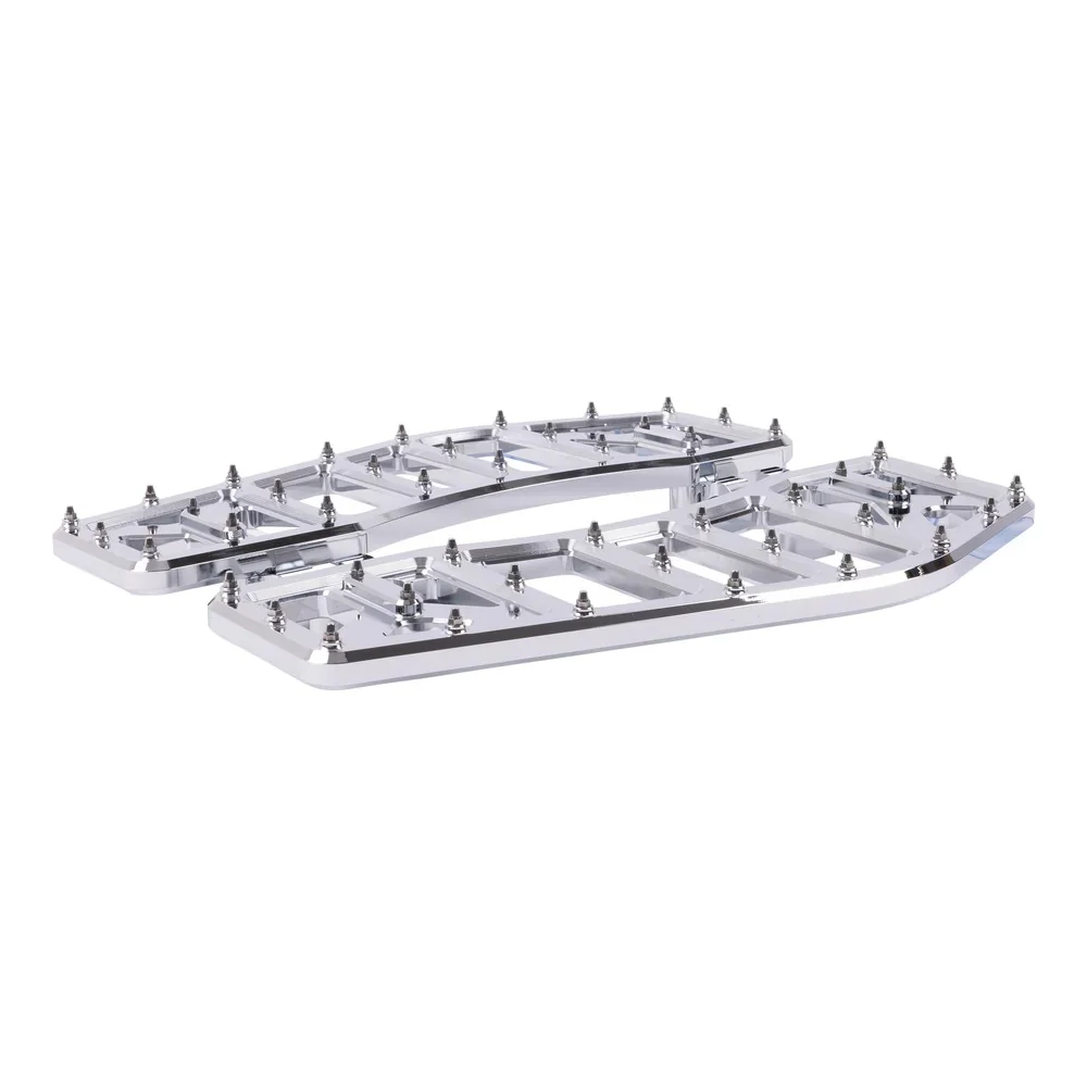 Thrashin Supply TS-TSC-2219-3 Aggressor Rider Floorboards Chrome for Harley-Davidson Touring 82-16/FL Softail 86-17/Dyna Switchback 12-16 - Image 3