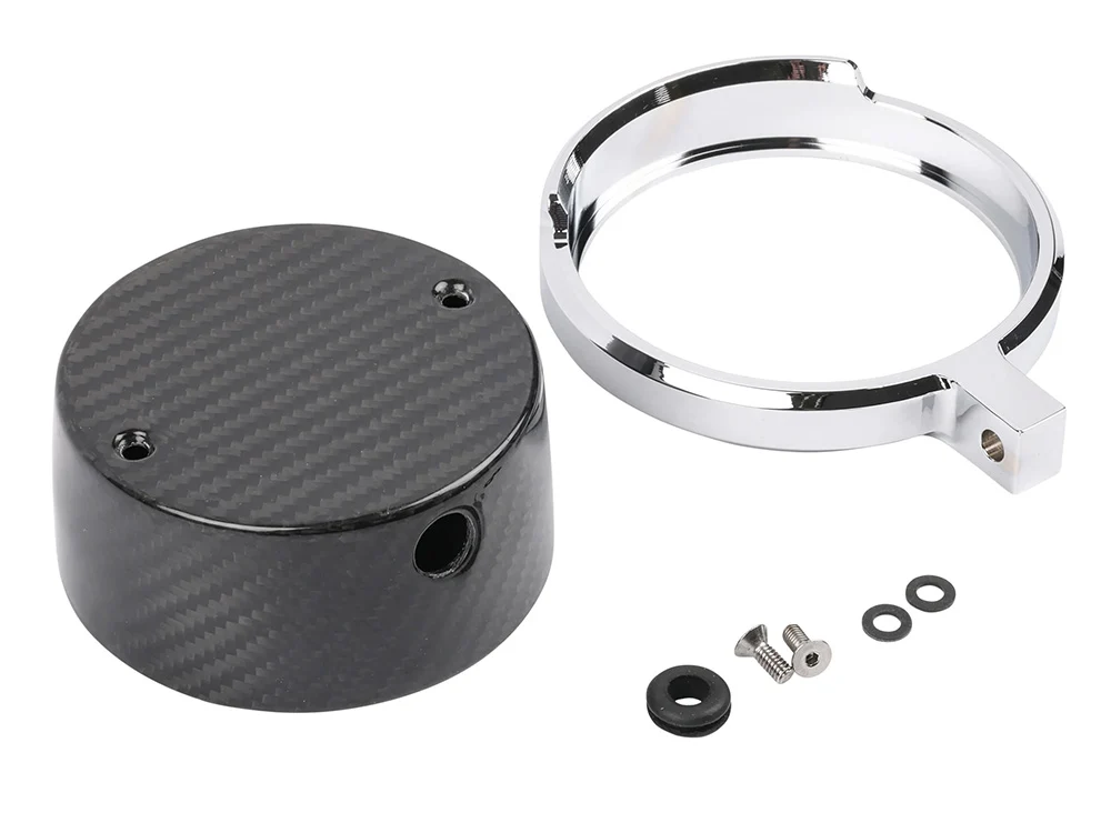 Thrashin Supply TS-TSC-2710-3 Gauge Housing Relocation Kit Chrome for Harley-Davidson Low Rider S 22-Up/Low Rider ST 25-Up/Street Bob 25-Up - Image 4