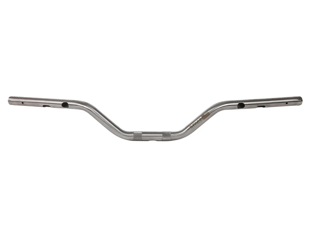 Thrashin Supply TS-TSC-2714-0 Mid Bend Handlebar Stainless Steel for Harley-Davidson CVO Touring 23-Up/Street Glide/Road Glide 24-Up/Touring/Softail 25-Up