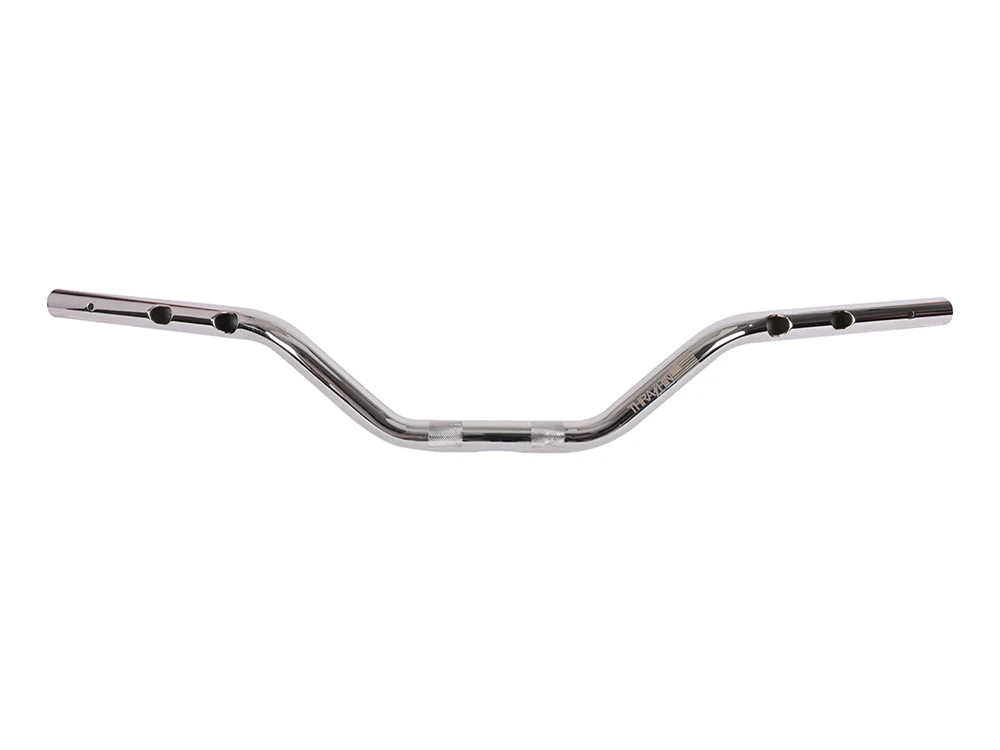Thrashin Supply TS-TSC-2804-3 Mid Bend Handlebar Chrome for Harley-Davidson CVO Touring 23-Up/Street Glide/Road Glide 24-Up/Touring/Softail 25-Up