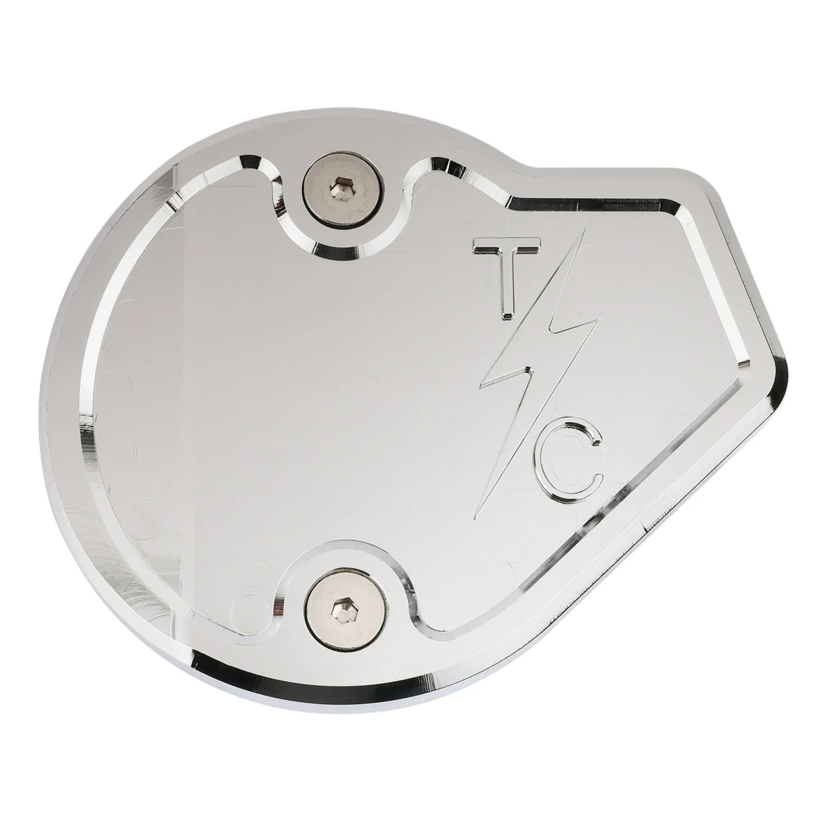 Thrashin Supply TS-TSC-3028-3 Cam Cover Smooth Chrome for Harley-Davidson CVO Touring 23-Up/Street Glide/Road Glide 24-Up/Touring/Softail 25-Up