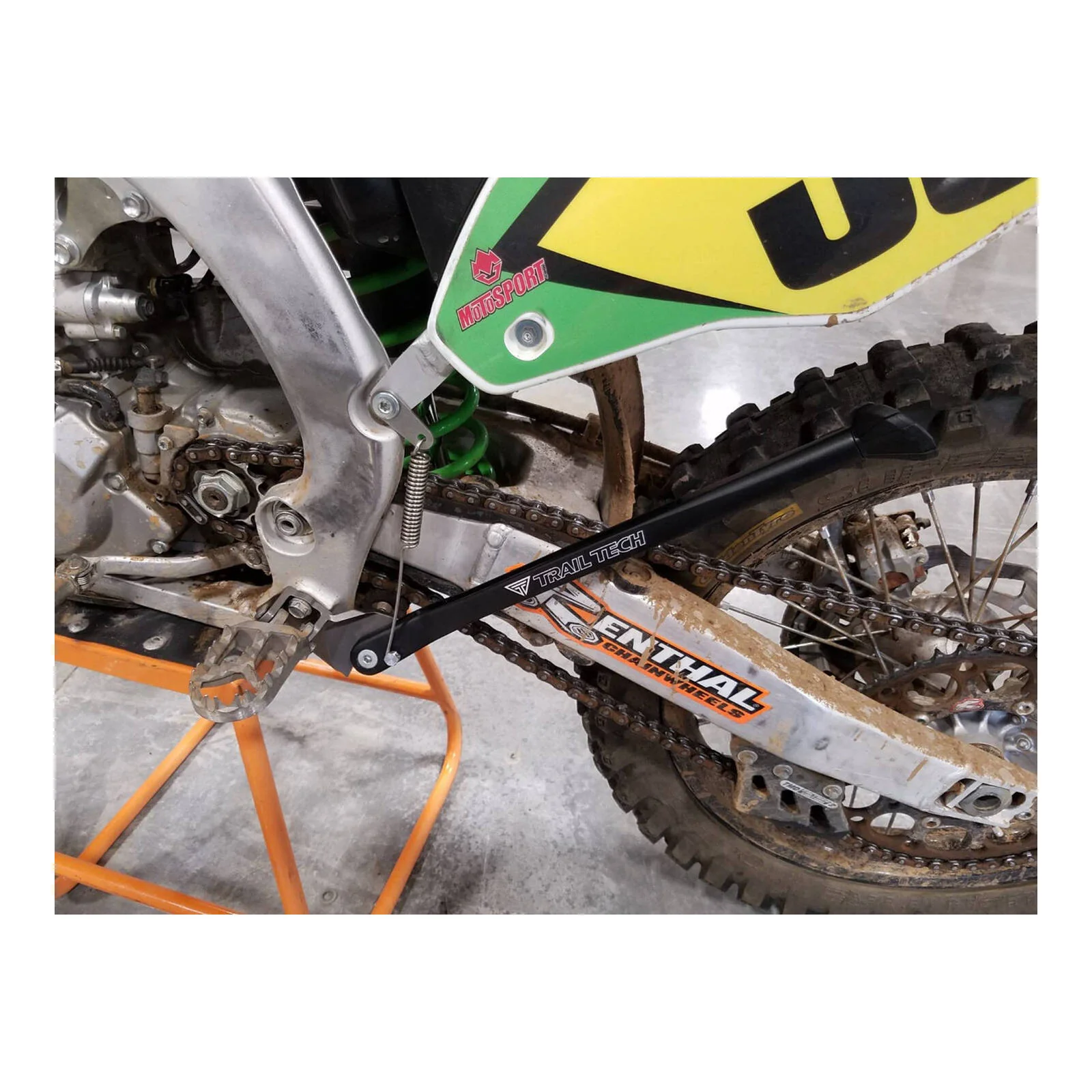 Trail Tech Kickstand for Kawasaki KX250F 15-19/KX450 20-23/KX450F 12-19/KX450SR 22-23 - Image 3