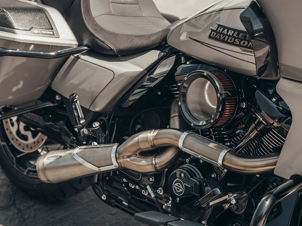 Trask Performance TP-TM-1024GBK Assault Clear Air Cleaner Kit Gloss Black for Harley-Davidson CVO Touring 23-Up/Street Glide/Road Glide 24-Up/Touring/Softail 25-Up - Image 3