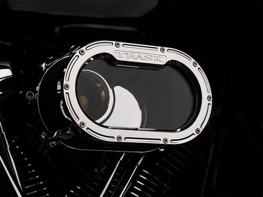 Trask Performance TP-TM-1033CH Big Papi Air Cleaner Kit Chrome for Harley-Davidson Touring 17-24/Softail 18-24 - Image 2