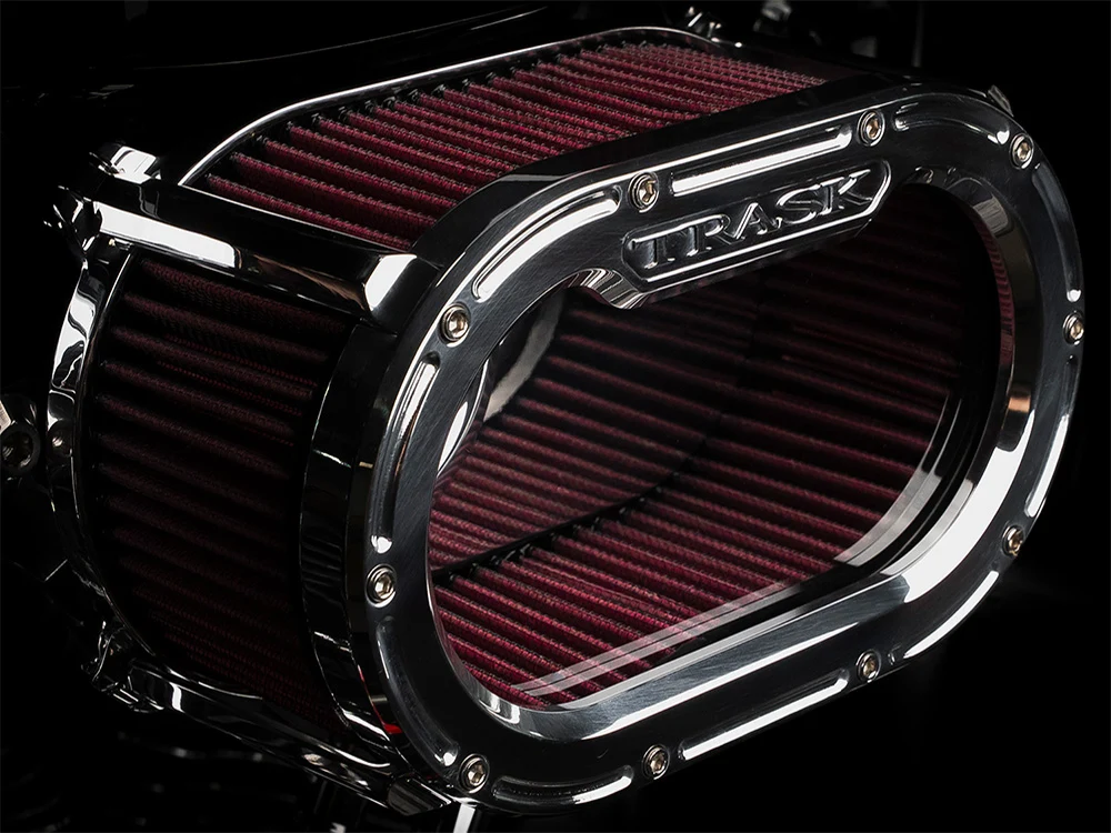 Trask Performance TP-TM-1033CH Big Papi Air Cleaner Kit Chrome for Harley-Davidson Touring 17-24/Softail 18-24 - Image 4