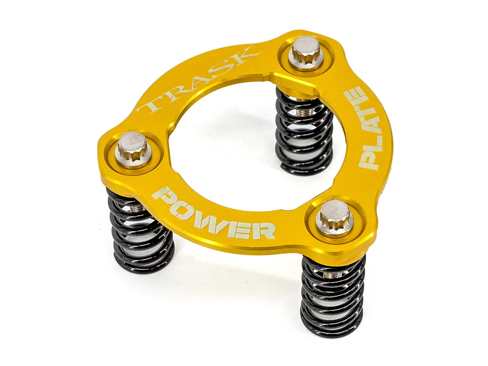 Trask Performance TP-TM-2012 High Pressure Clutch Spring Power Plate Kit Gold for Harley-Davidson CVO Big Twin 13-Up/Softail S/Low Rider S 16-Up/Softail 18-24/Touring 17-23