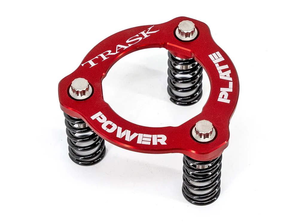 Trask Performance TP-TM-2012RD High Pressure Clutch Spring Power Plate Kit Red for Harley-Davidson CVO Big Twin 13-Up/Softail S/Low Rider S 16-Up/Softail 18-24/Touring 17-23