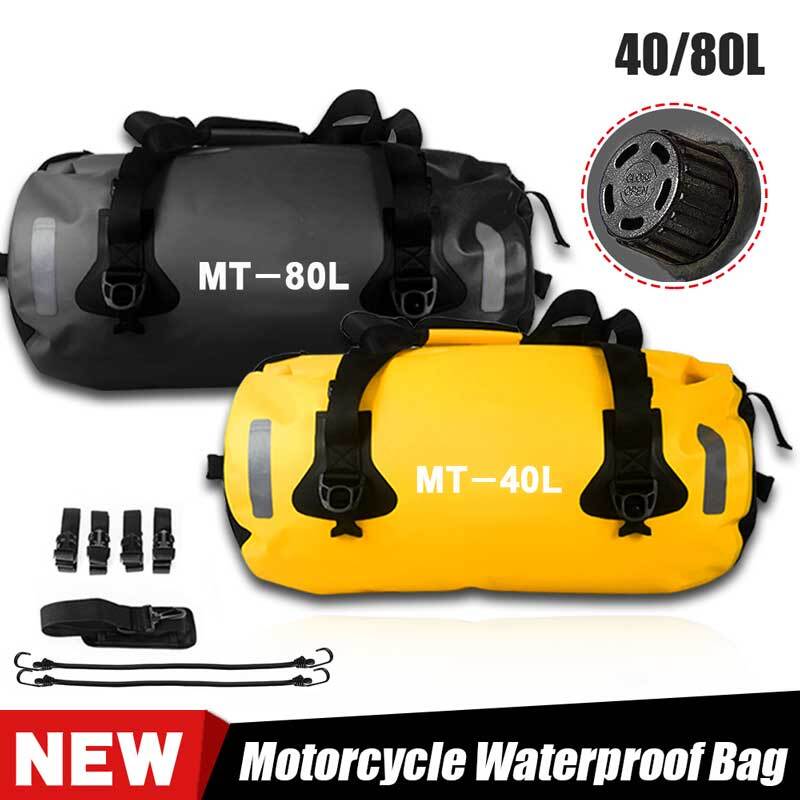 Travel Roll Bag Black Dry Roll / Tail Bag 80L 100% Waterpoof - Image 5