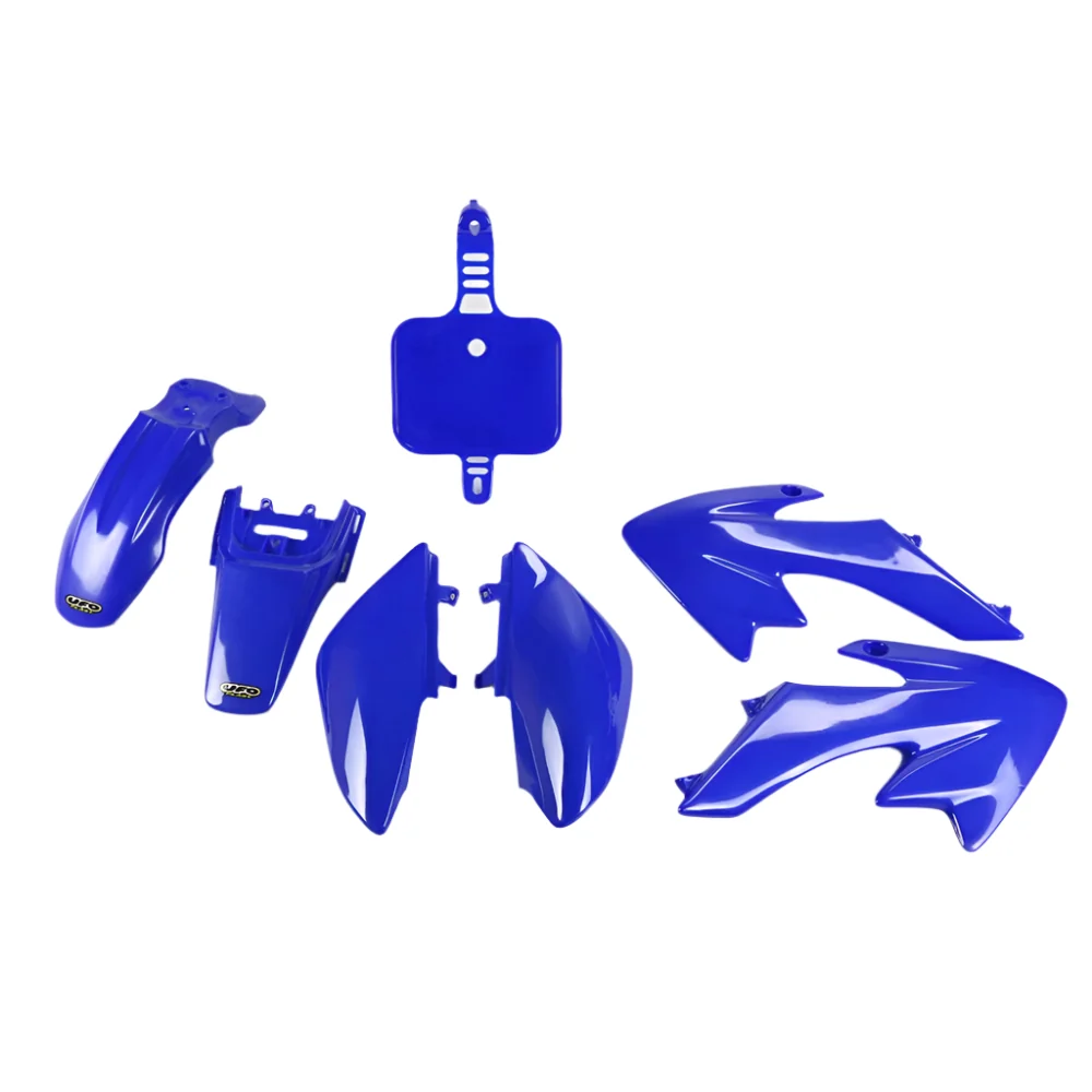 UFO Full Plastics Kit Reflex Blue for Honda CRF 50 04-Up