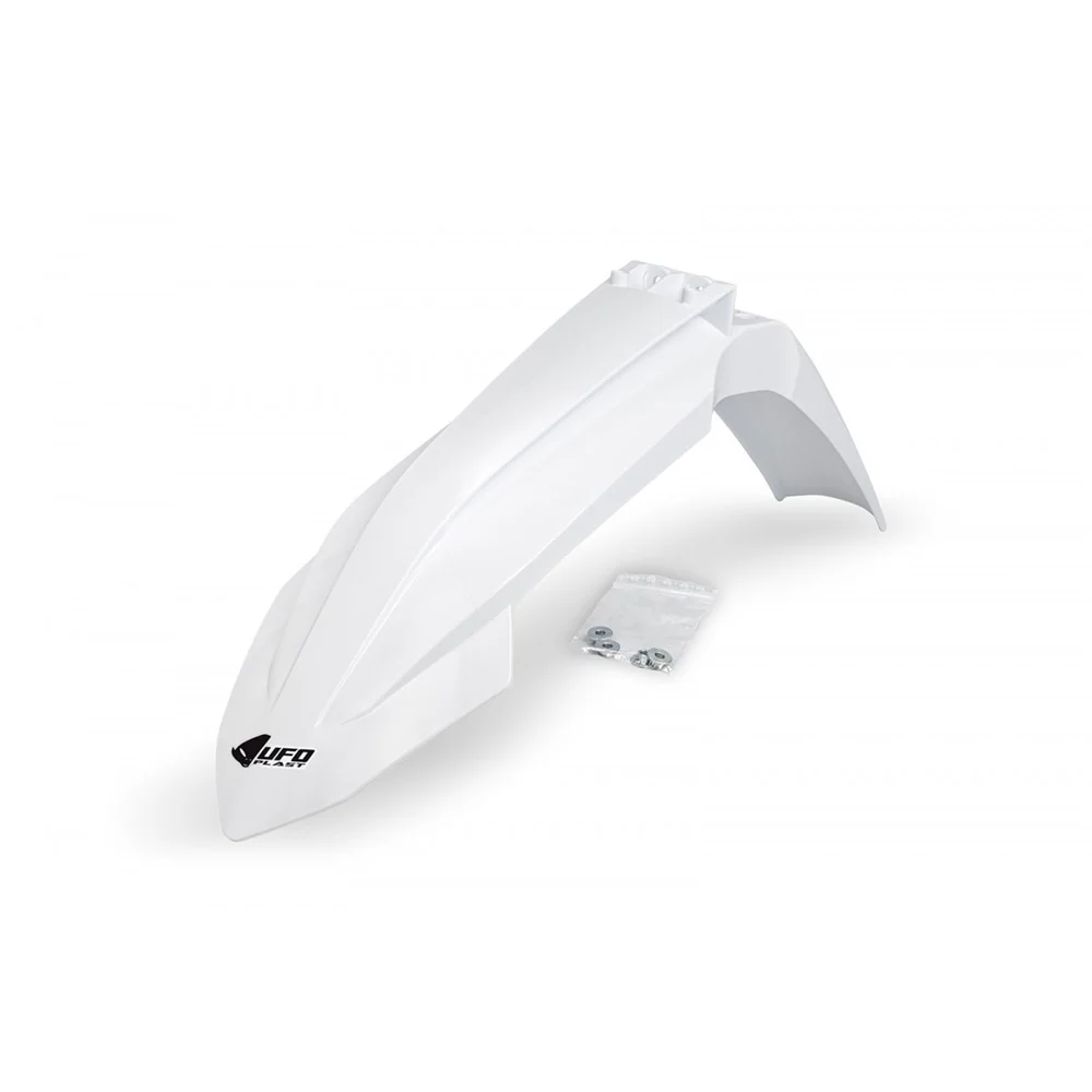 UFO Front Fender White for KTM SX 150 25-Up/SX 125-300/SX-F 250-450/XC 125-300/XC-F 250-450/XCF 250-450 23-Up/EXC 150-300/EXC-F 250-500/XC-W 125-300 24-Up/XW-F 350/500 2024