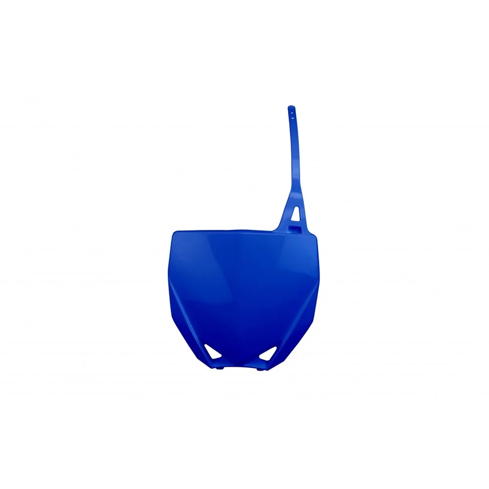 UFO Front Number Plate Reflex Blue for Yamaha YZ 65 19-Up/YZ 85 15-Up