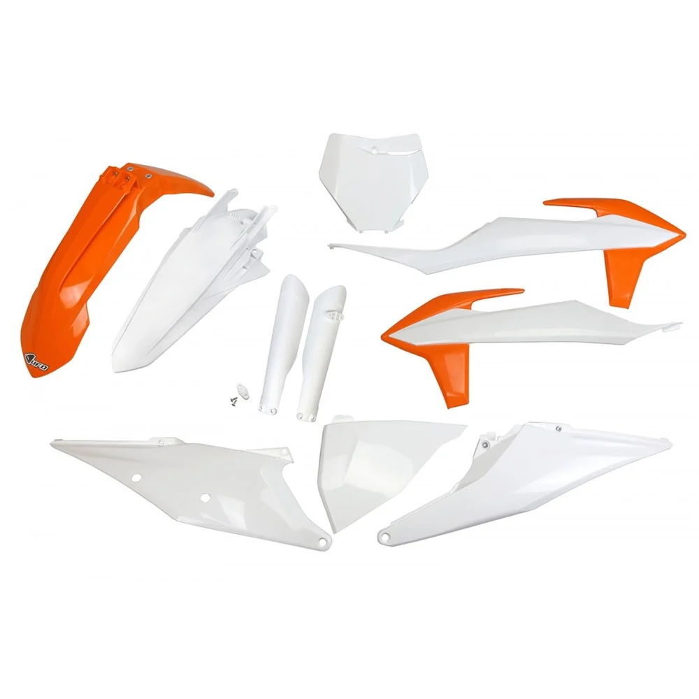 UFO Full Plastics Kit OEM Colours for KTM SX 125/SX 150/SX 250/SX-F 250/SX-F 350/SX-F 450/XC-F 250/XC-F 350/XC-F 450 19-22/XC 125 20-22/XC 250/XC 300 2019