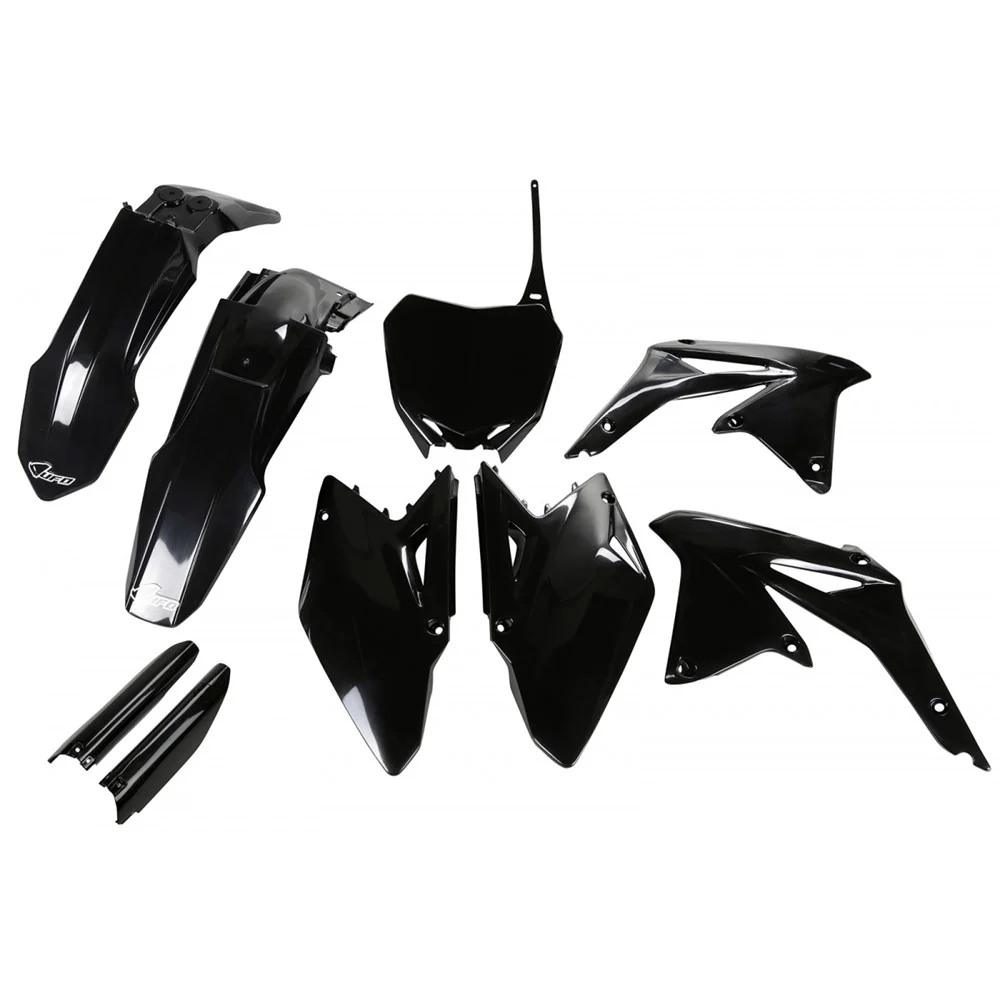 UFO Full Plastics Kit Black for Suzuki RM-Z 450 08-17