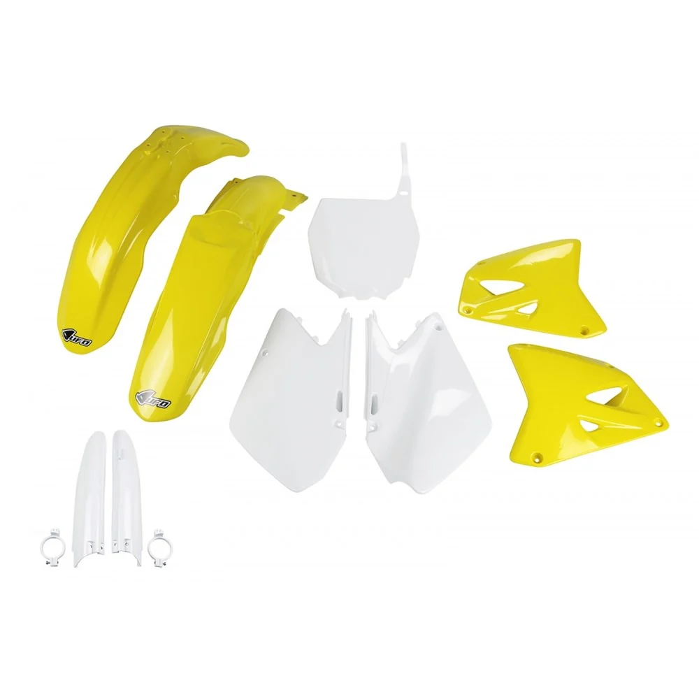 UFO Full Plastics Kit OEM 03-05 Colours for Suzuki RM 125/RM 250 01-06