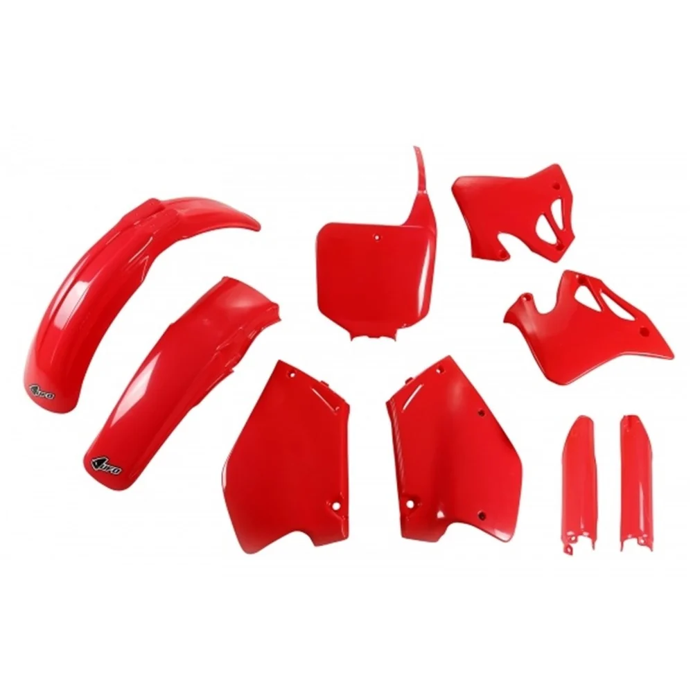 UFO Full Plastics Kit Red for Honda CR 125 R 95-97/CR 250 R 95-96