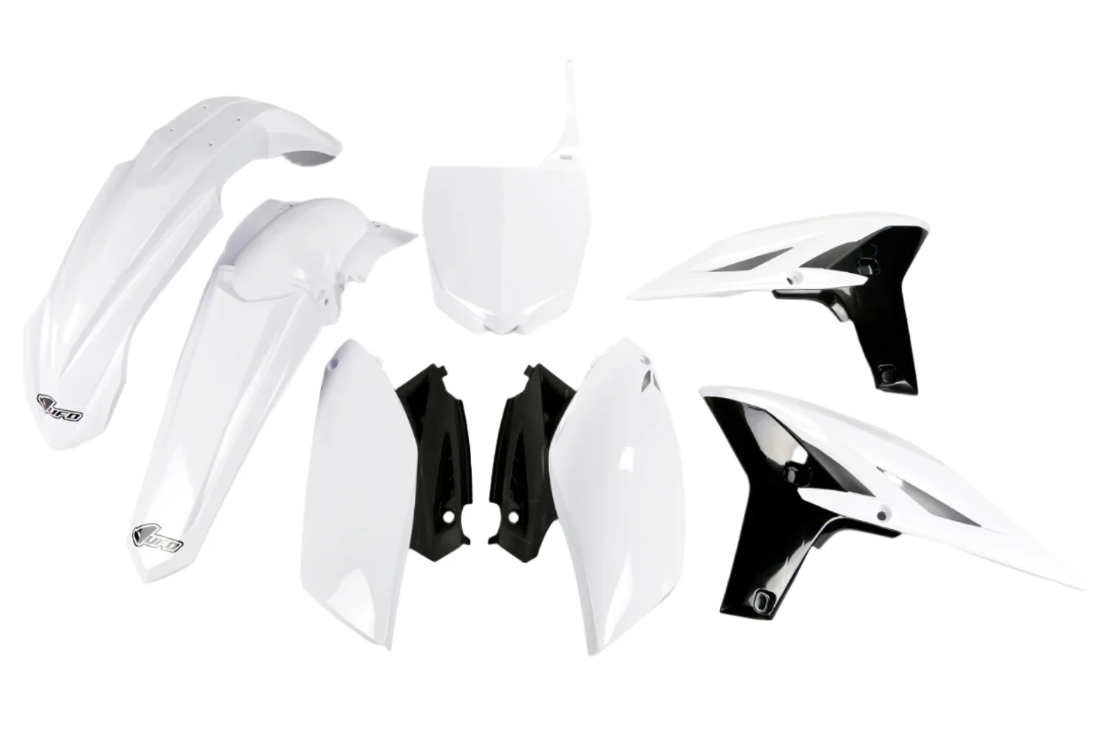 UFO Plastics Kit White for Yamaha YZ 250 F 2010