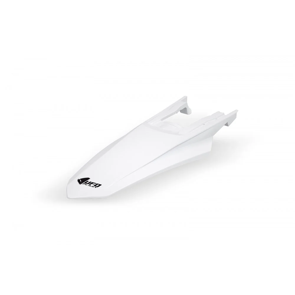 UFO Rear Fender White for KTM SX 125/SX 150/SX 250/SX 300/SX-F 250/SX-F 350/SX-F 450/XC-F 250/XC-F 350/XC-F 450/XCF 250/XCF 350/XCF 450 23-26/XC 125 23-25/XC 250/XC 300 25-26/EXC-F 350 2023