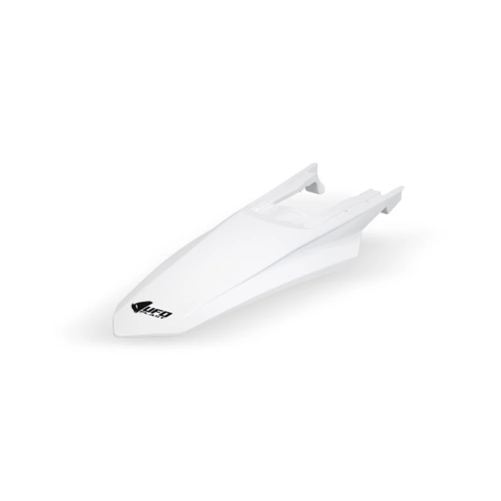 UFO Rear Fender White w/Pins for KTM EXC 150/EXC 250/EXC 300/EXC-F 250/EXC-F 350/EXC-F 450/EXC-F 500/XC-W 125/XC-W 150/XC-W 250/XC-W 300 24-Up/XW-F 350/XW-F 500 2024