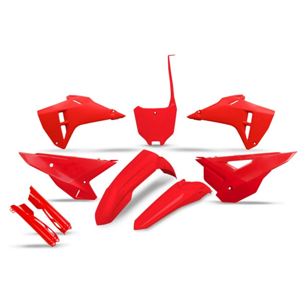 UFO Restyle Full Plastics Kit 2025 Red 2025 for Honda CRF 250 R/CRF 250 RX Enduro/CRF 300 RX Enduro 22-24/CRF 450 R/CRF 450 RX Enduro 21-24