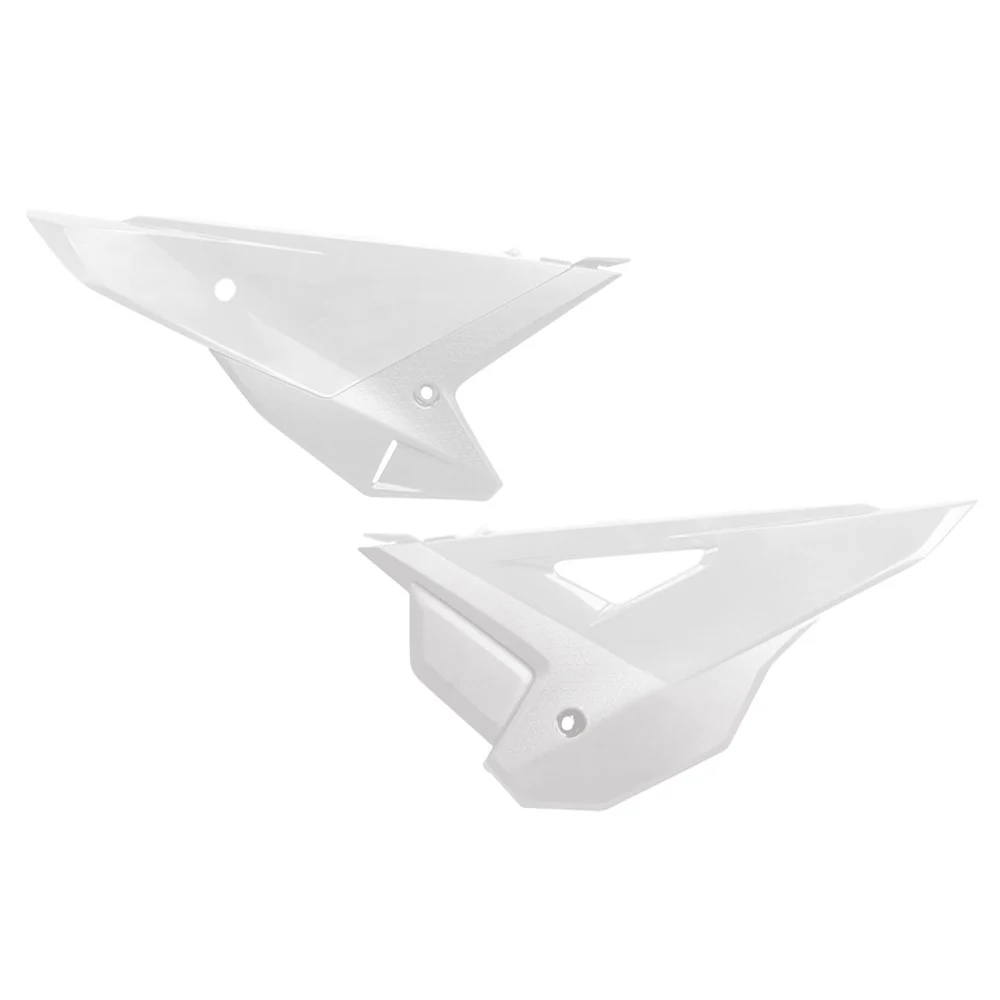 UFO Restyle Side Panels White for Honda CRF 250 R 22-24/CRF 450 R/CRF 450 RX Enduro 21-24