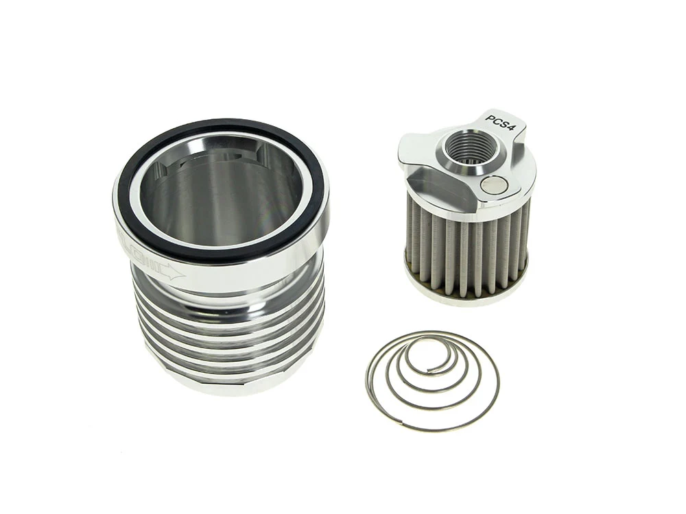 UltraCool UC-PCS4C FLO Reusable Oil Filter Polished for Milwaukee Eight 17-Up/Twin Cam 99-17/Evolution 84-99/Sportster 84-21 - Image 2