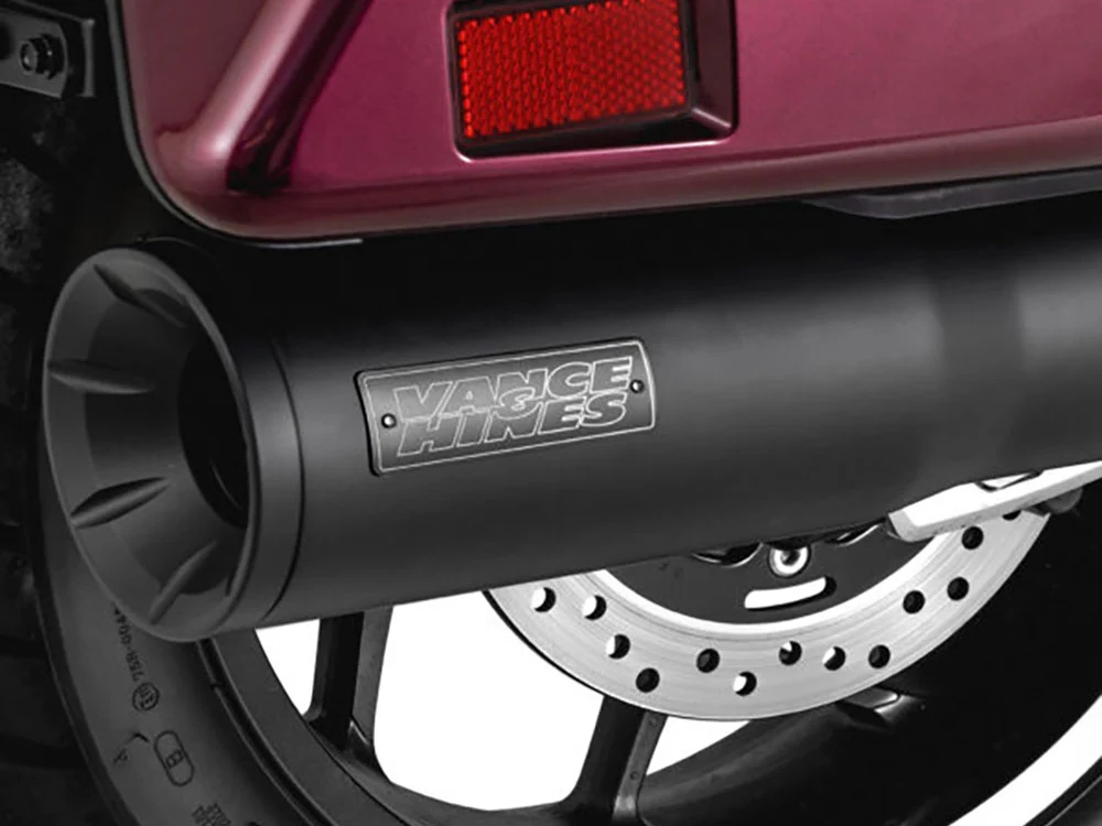 Vance & Hines VH-48427 Hi-Output Slip-On Muffler Black for Honda CMX/Rebel 1100T 23-Up - Image 3