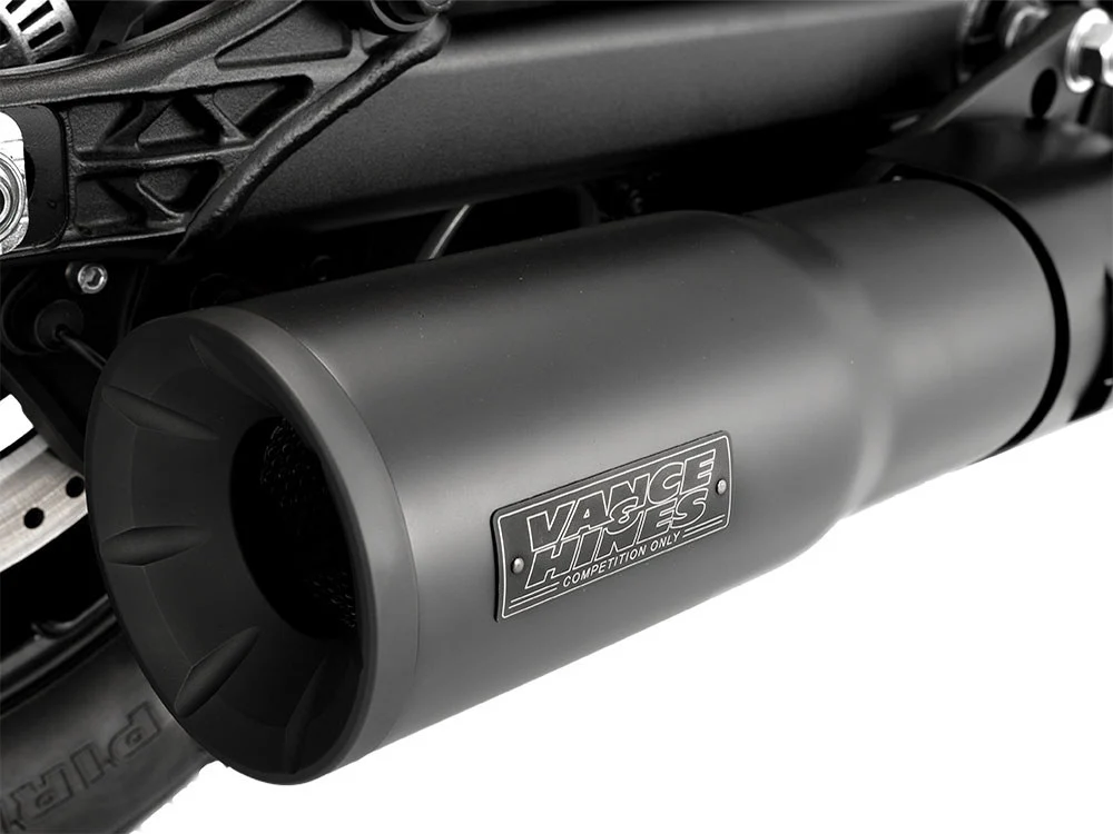Vance & Hines VH-48627 Hi-Output Slip-On Muffler Black for Indian Scout 25-Up - Image 3